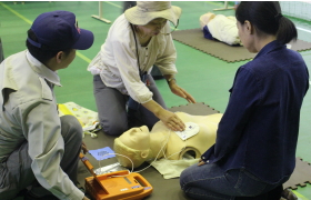 AED・心肺蘇生法体験