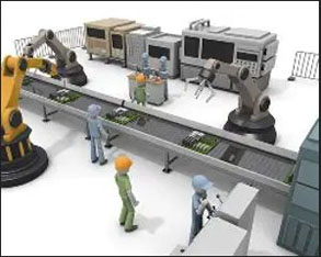 モノづくりの工場現場